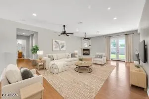 a picture of a bench in front of a house