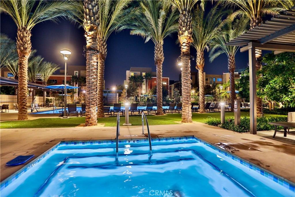 1202 Rivington Irvine, CA 92612 - Photo 50 of 52 a view of yard with swimming pool and sitting area