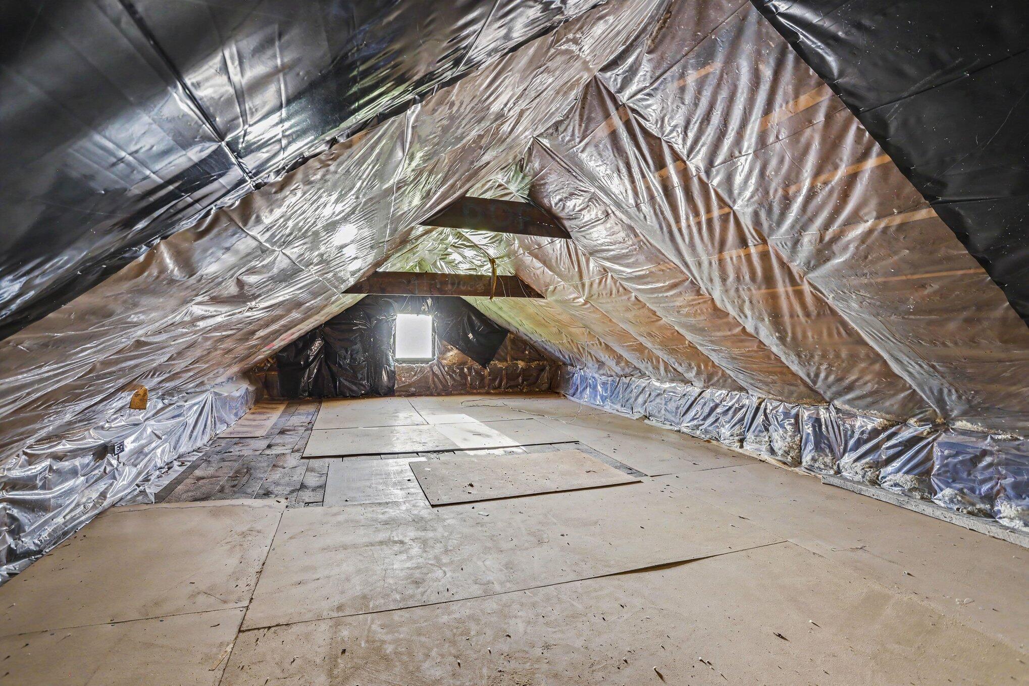 4360 Waldorf Road Delton, MI 49046 - Photo 15 of 34 Unfinished Attic