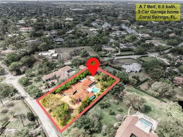 $2,000,000 | 9675 Northwest 39th Court, Coral Springs, FL 33065