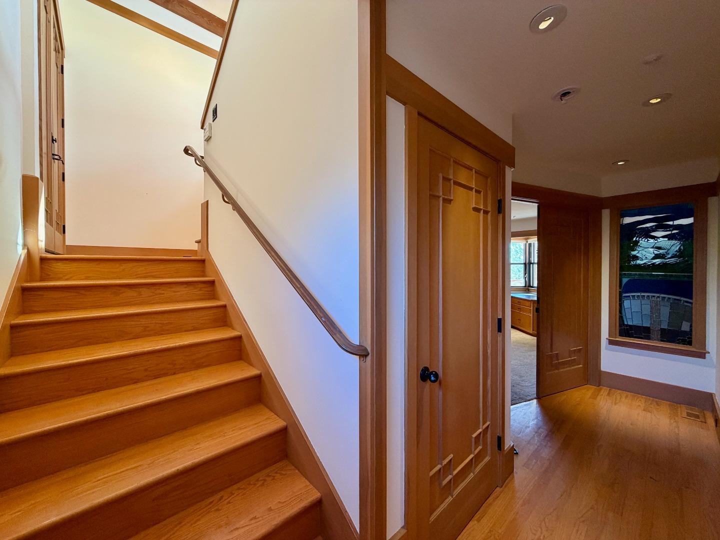 63 Berryessa Way Hillsborough, CA 94010 - Photo 27 of 39 a view of entryway and hall with wooden floor