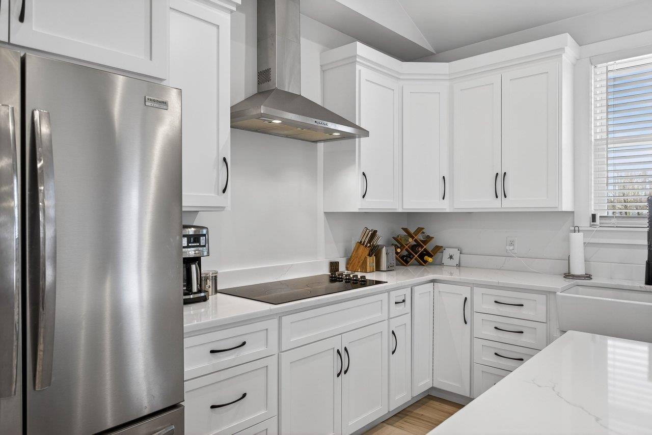 475 Beauford Road Harrisonburg, VA 22801 - Photo 13 of 75 a kitchen with white cabinets and refrigerator