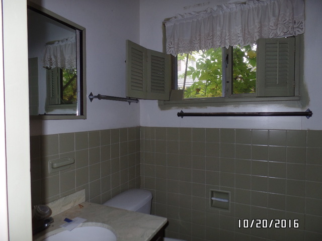 276 Rich Road Park Forest, IL 60466 - Photo 9 of 18 a bathroom with a window a sink and a mirror