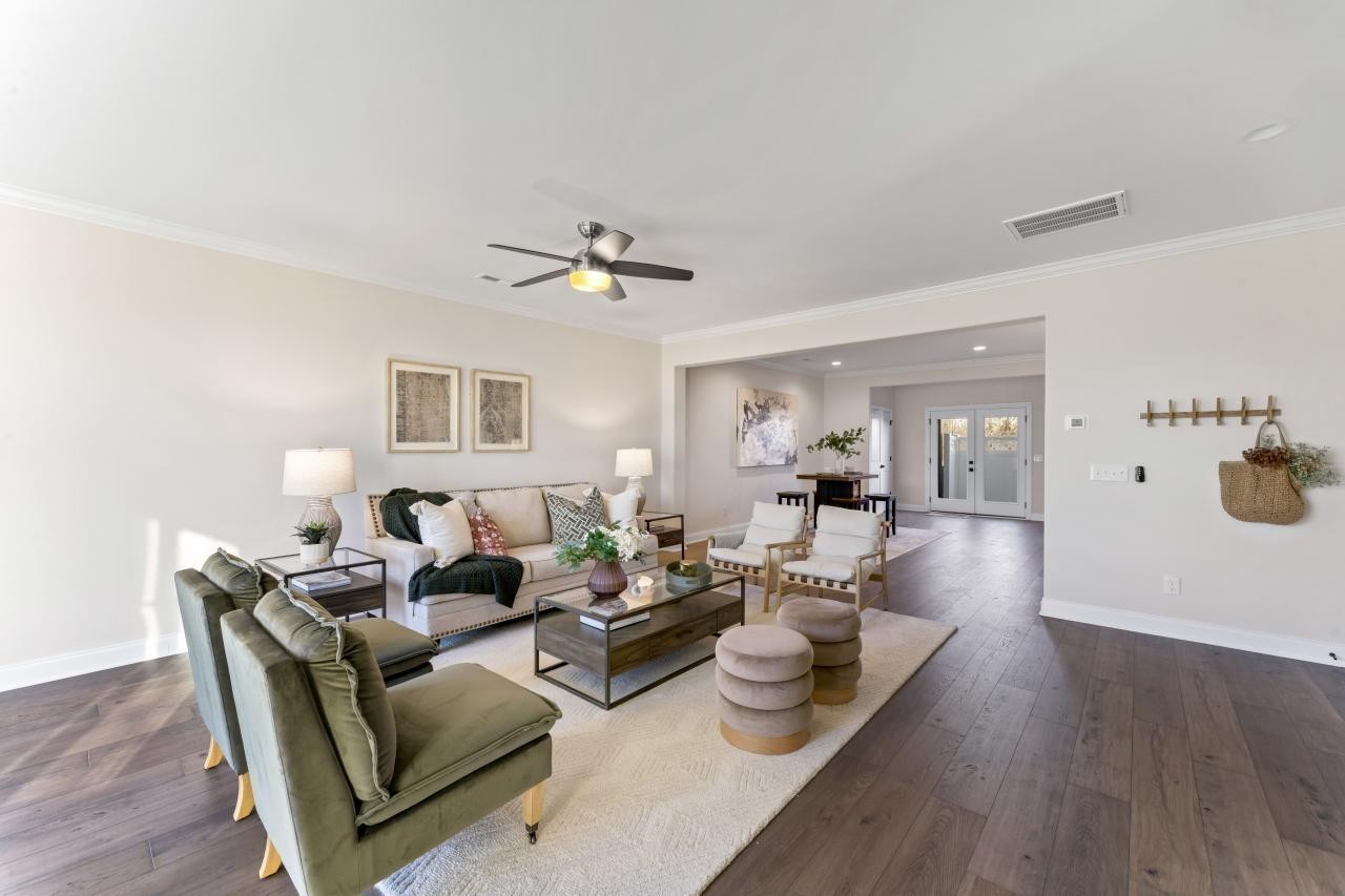 2128 Gracie Bug Loop Murfreesboro, TN 37128 - Photo 2 of 23 a living room with furniture and wooden floor