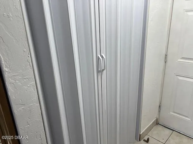 a close view of door