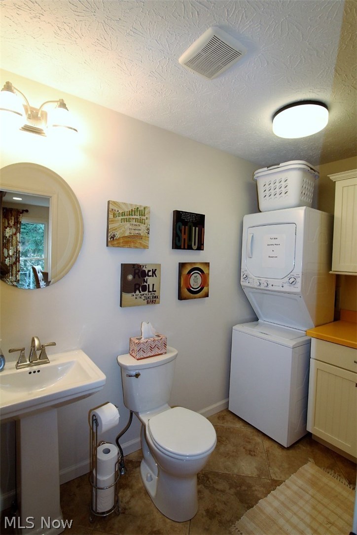 Combination Powder Room / Laundry Room