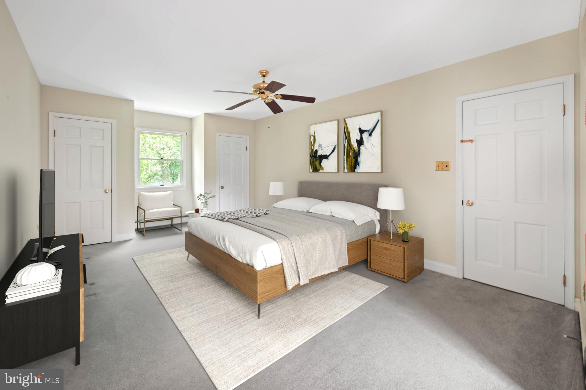 681 Brintons Bridge Road West Chester, PA 19382 - Photo 29 of 64 Primary Bedroom Virtually Staged