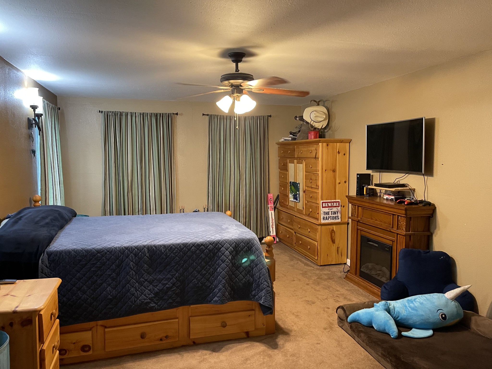 2053 Dog Branch Road Prospect, TN 38477 - Photo 11 of 25 a bedroom with a bed and a tv