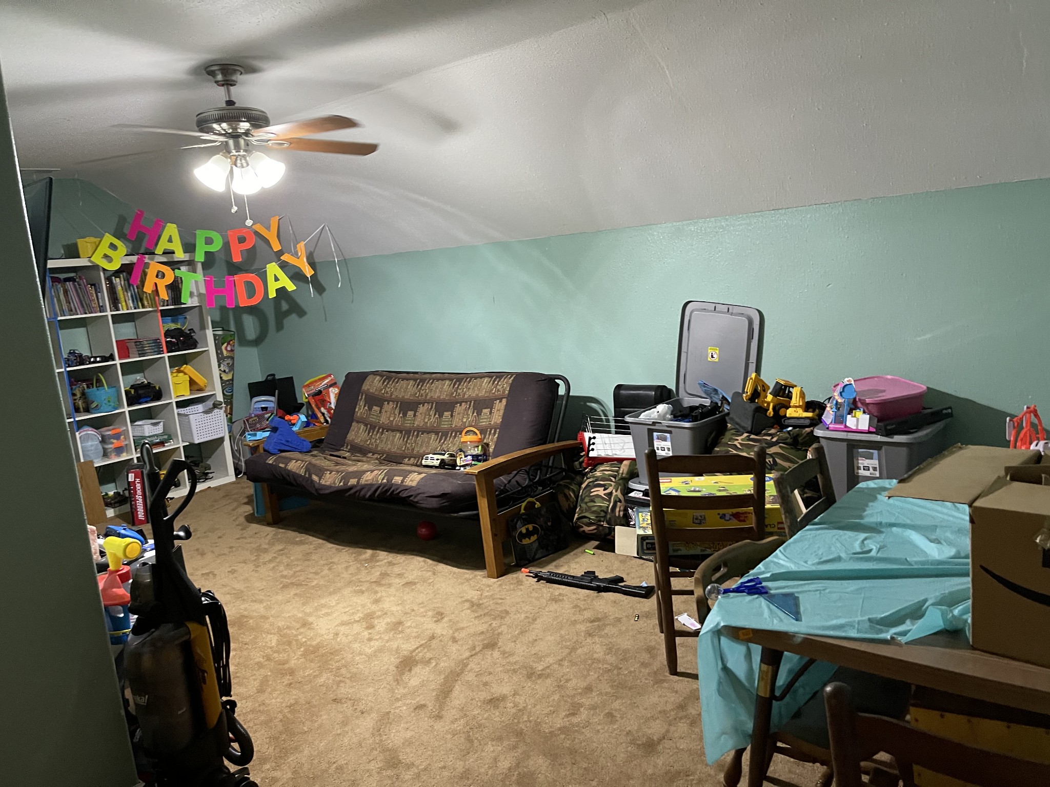 2053 Dog Branch Road Prospect, TN 38477 - Photo 20 of 25 a living room with furniture and a chandelier