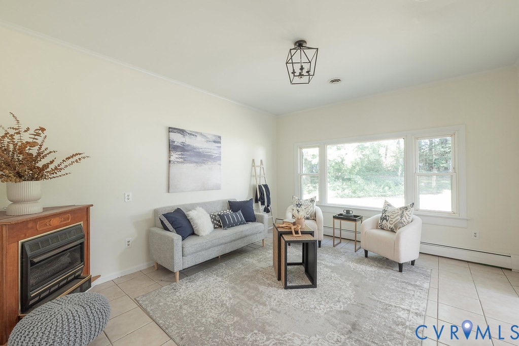 2400 Capehart Road Henrico, VA 23294 - Photo 17 of 36 Sunken Family room with gas fireplace.