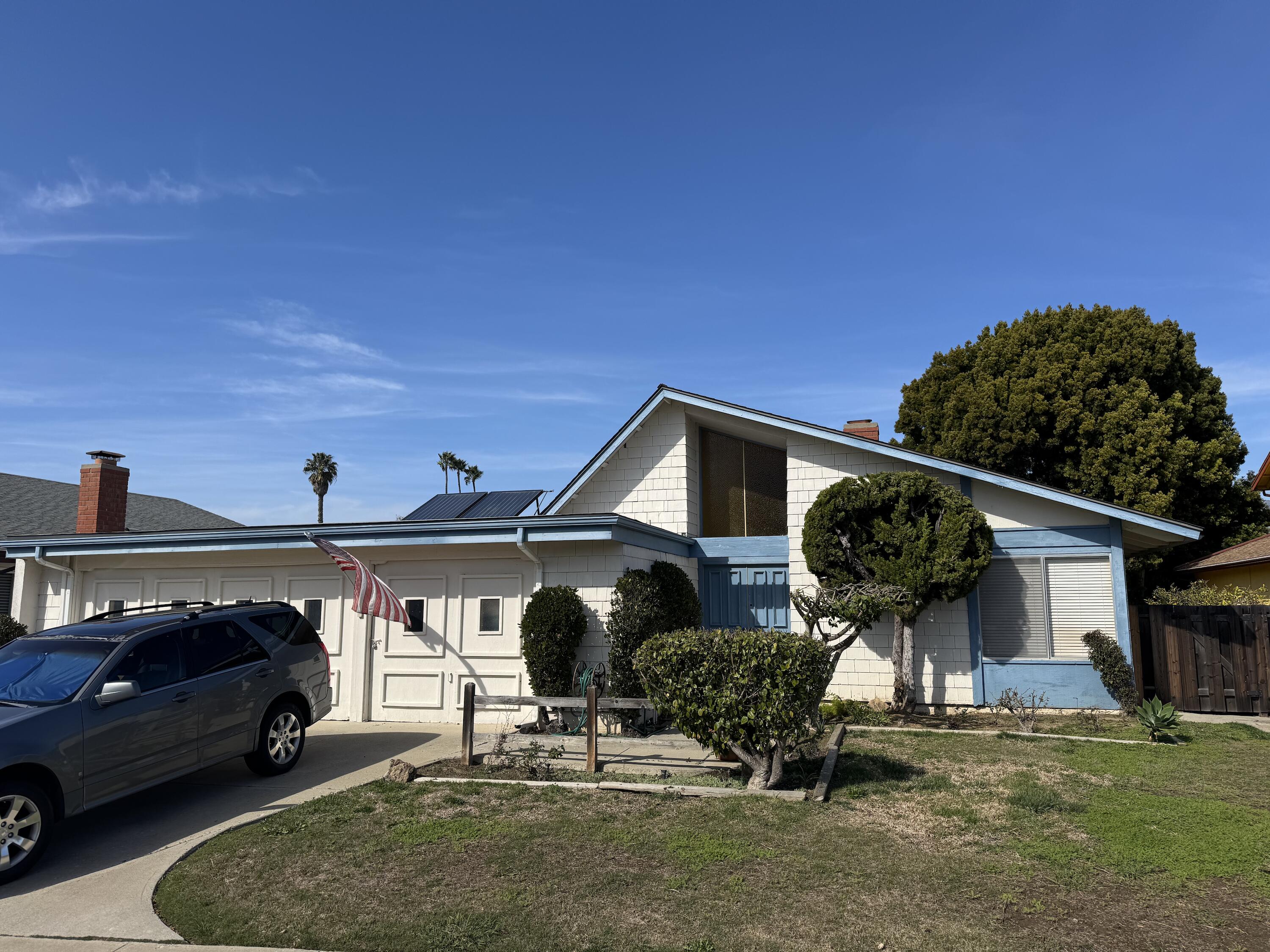a view of house and outdoor space