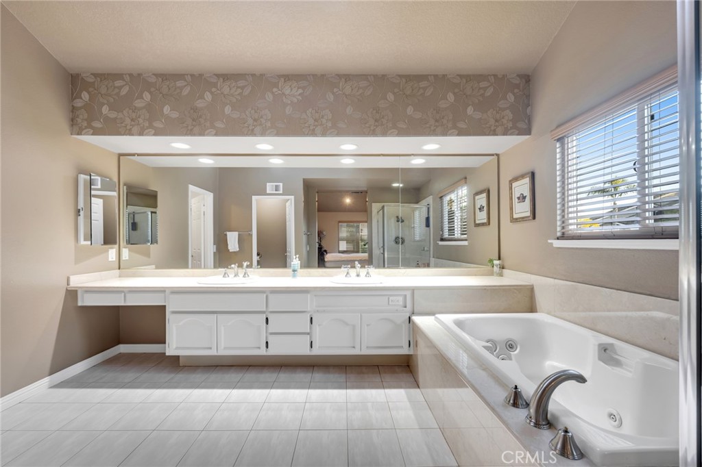 2611 Rudy Street Rowland Heights, CA 91748 - Photo 24 of 37 a large bathroom with a large tub and sink