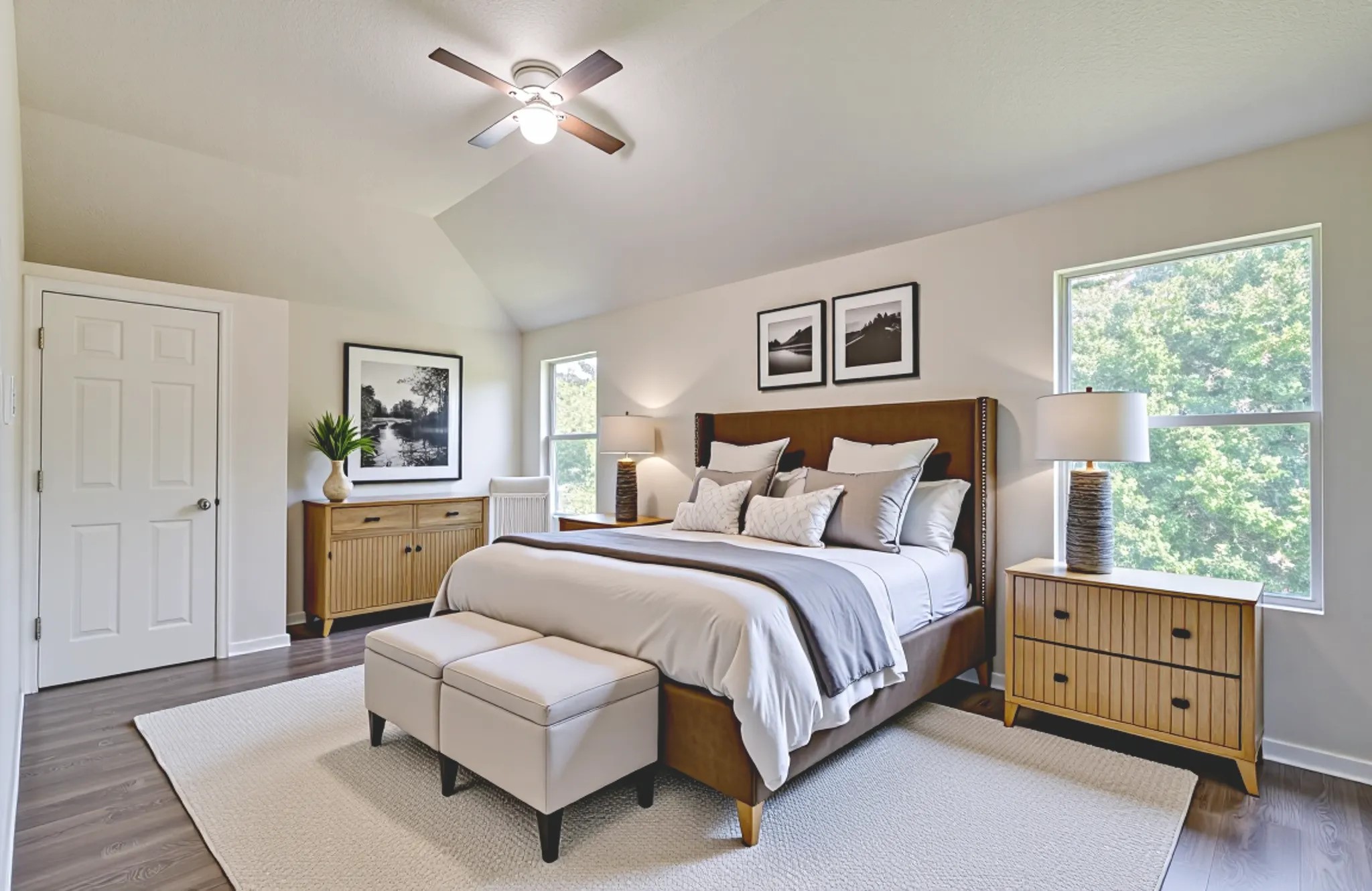 18518 Alemarble Oak Street Cypress, TX 77429 - Photo 11 of 17 a spacious bedroom with a large bed and a window