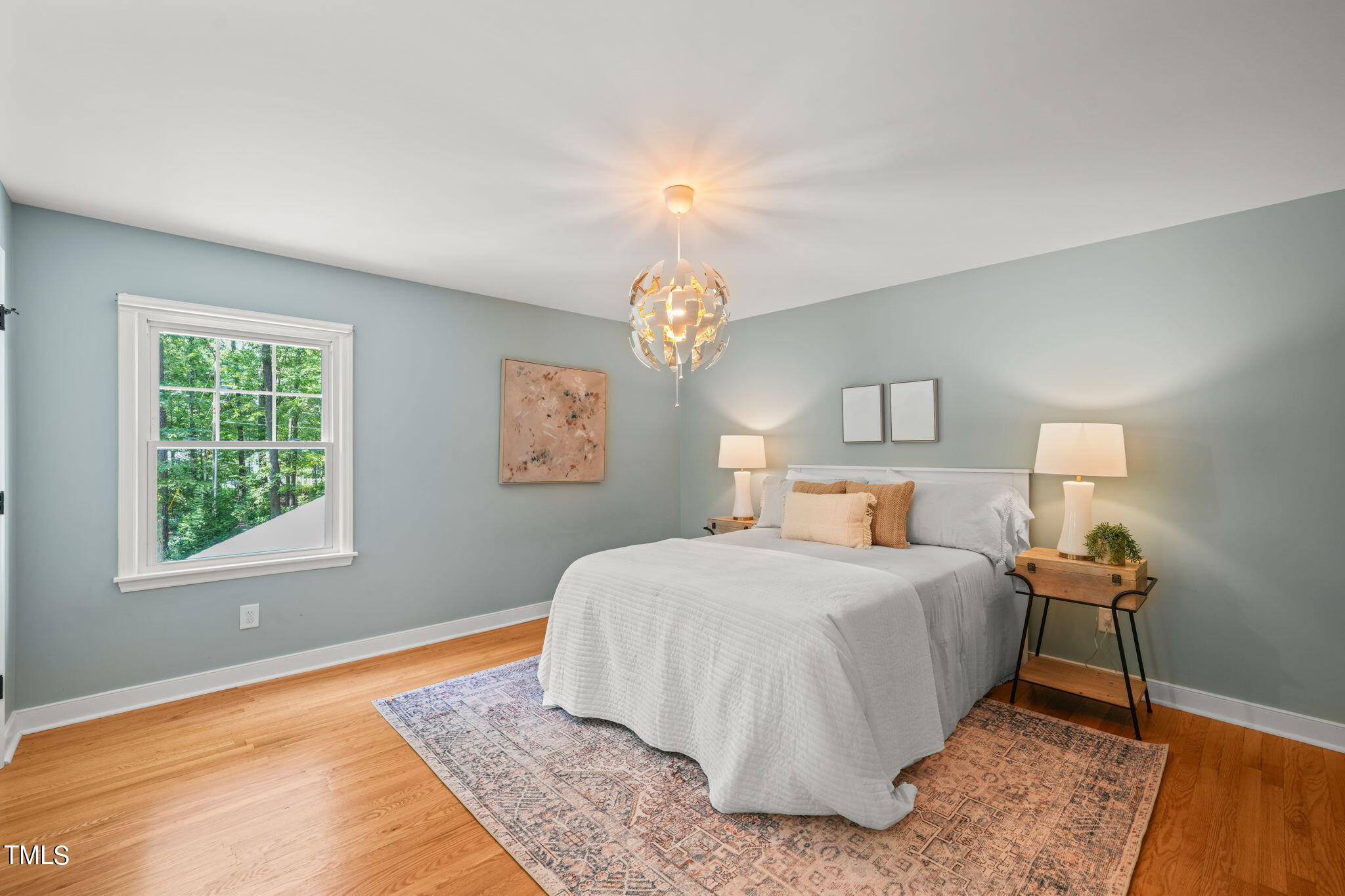 4604 Timberly Drive Durham, NC 27707 - Photo 33 of 60 a bedroom with a bed and a window
