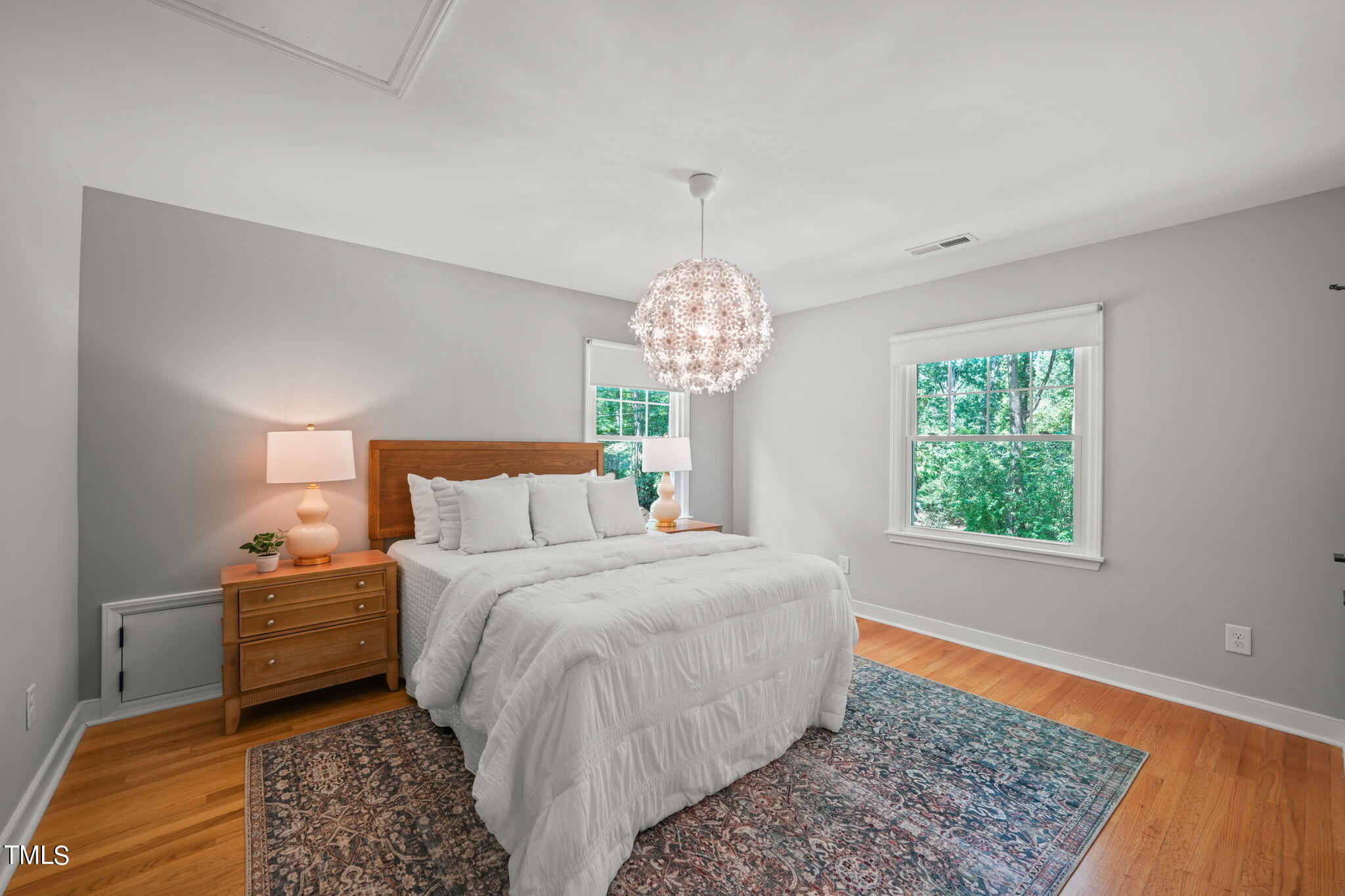 4604 Timberly Drive Durham, NC 27707 - Photo 36 of 60 a bedroom with a bed and a window