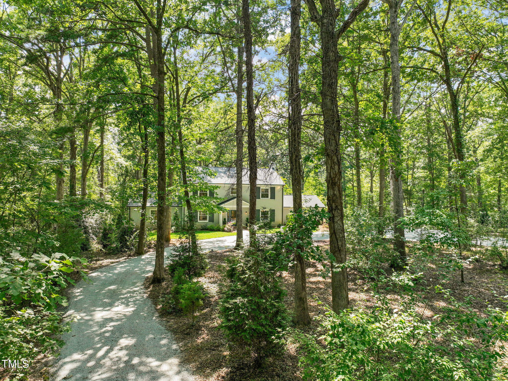 4604 Timberly Drive Durham, NC 27707 - Photo 55 of 60 a view of outdoor space and trees all around