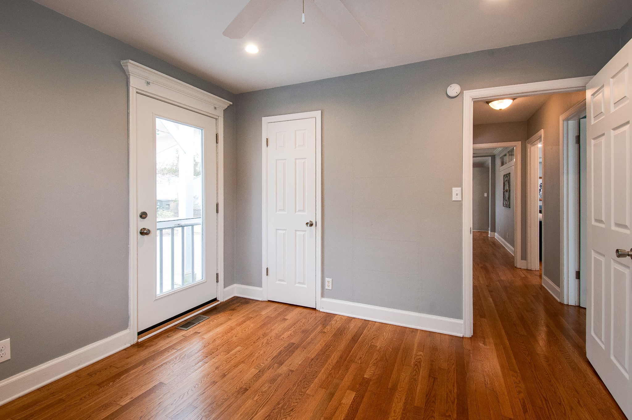 918 Mitchell Road Nashville, TN 37206 - Photo 24 of 34 wooden floor in an empty room with a window