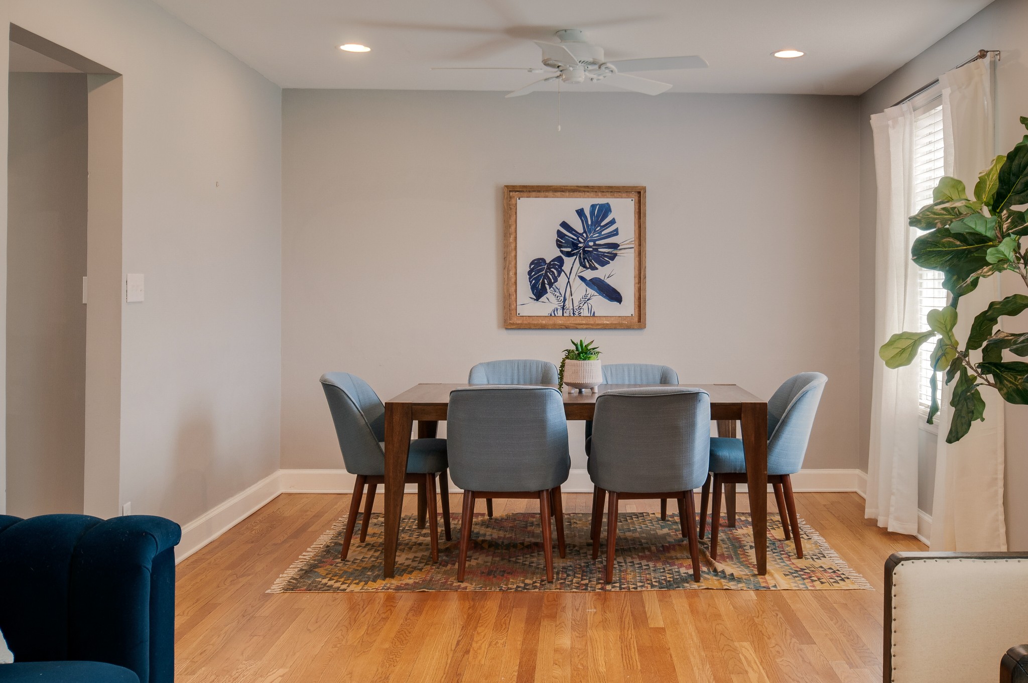918 Mitchell Road Nashville, TN 37206 - Photo 6 of 34 a view of a dining room with furniture and wooden floor