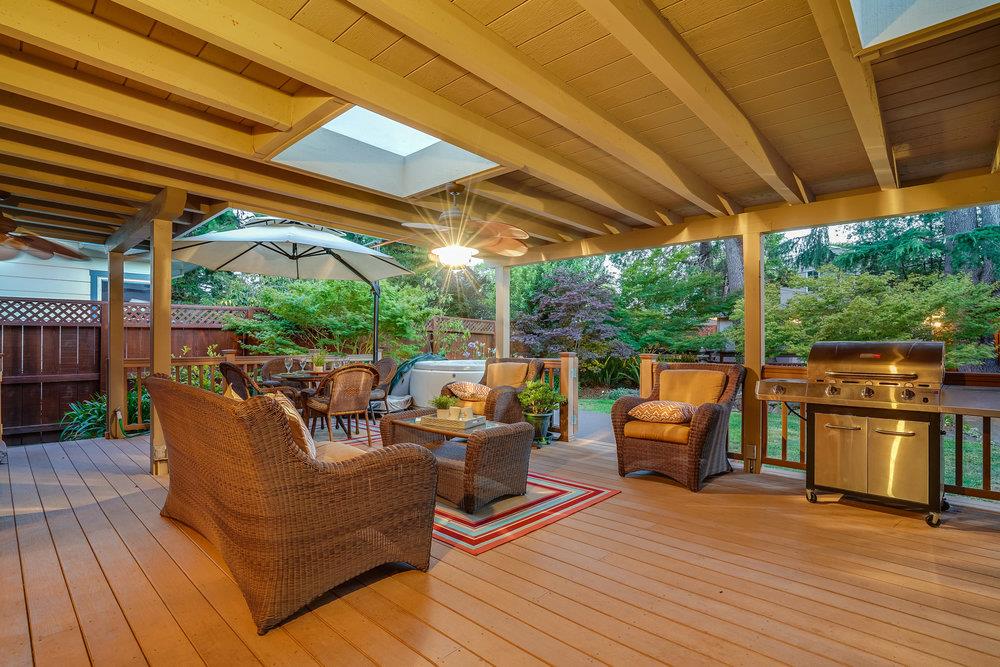 333 Dwight Road Burlingame, CA 94010 - Photo 50 of 56 a outdoor living space with patio furniture and wooden floor