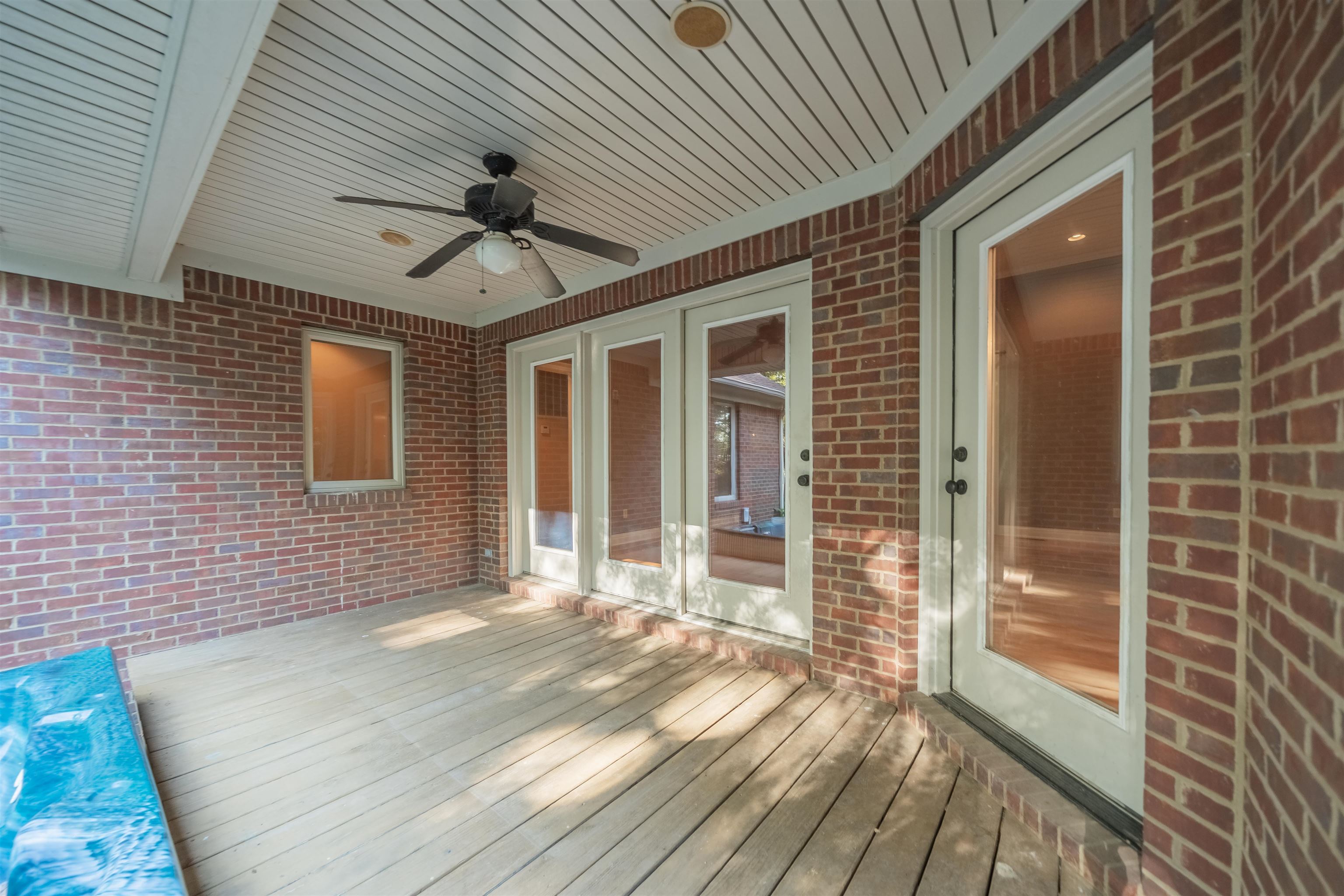31 Timber Lane Selmer, TN 38375 - Photo 10 of 29 a view of a livingroom with wooden floor and a ceiling fan