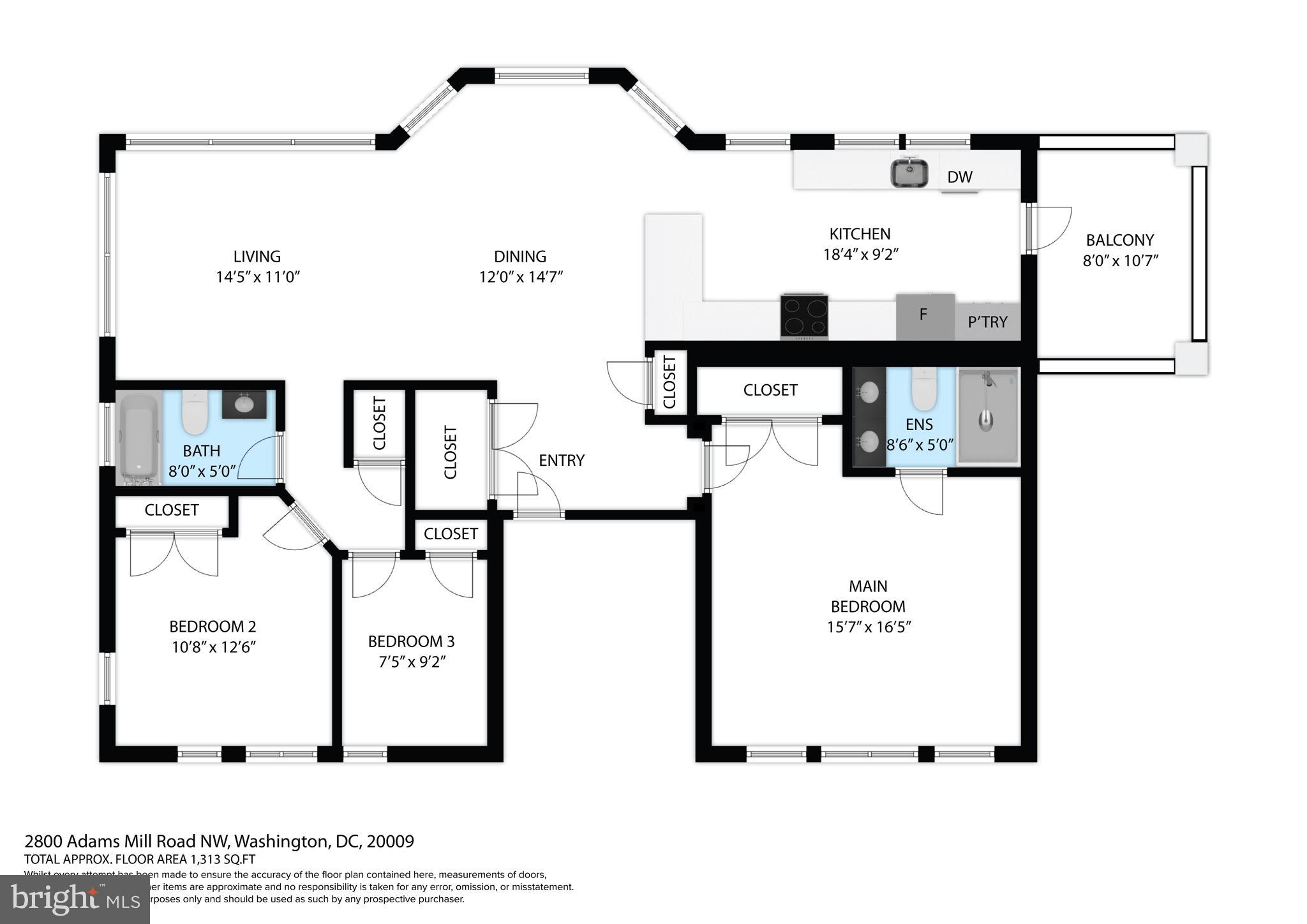 2800 Adams Mill Road Northwest, Unit 3 Washington, DC 20009 - Photo 23 of 40