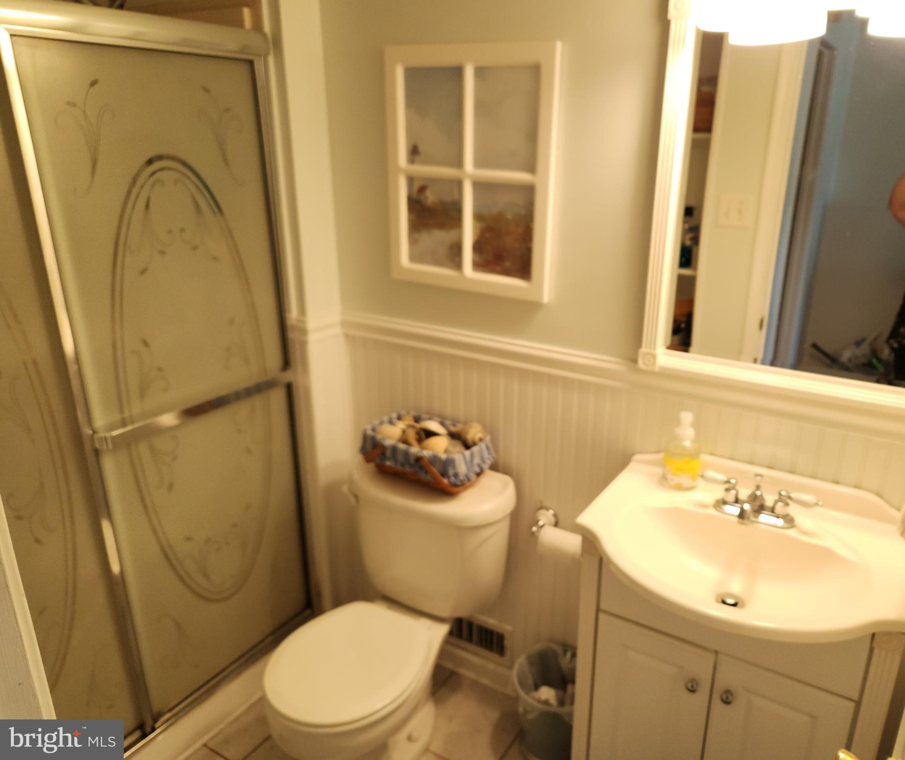 1203 Conewago Drive Frederick, MD 21702 - Photo 17 of 24 a bathroom with a sink mirror toilet and next to a window