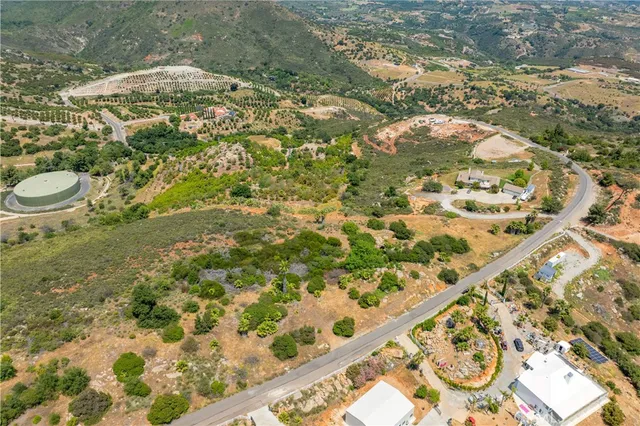 a view of city and mountain