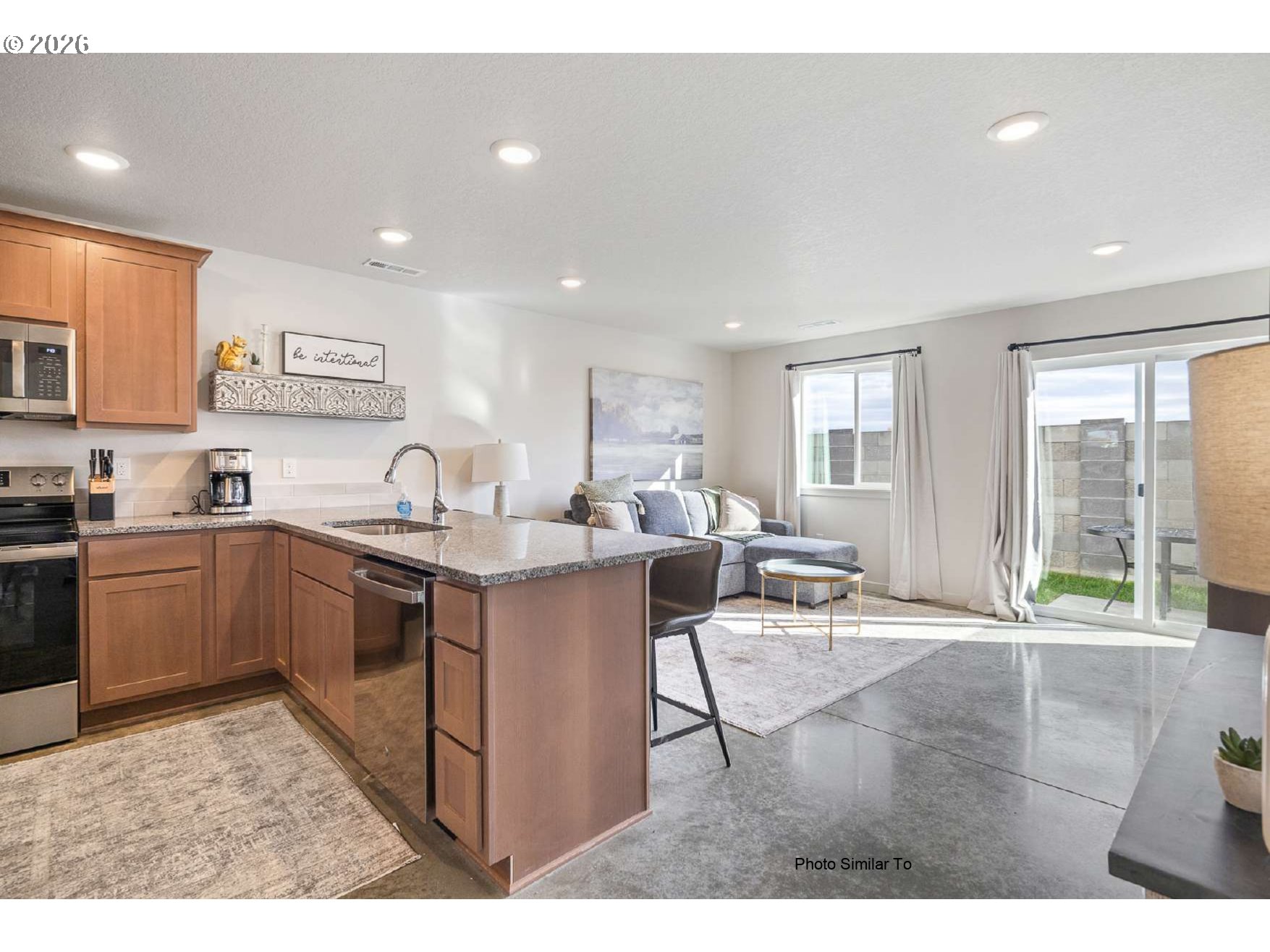 700 Jimmy Street Stanfield, OR 97875 - Photo 6 of 15 a kitchen with a sink cabinets and window