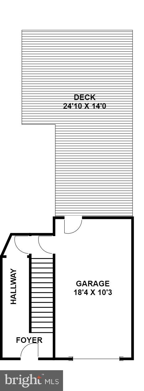 8904 Flower Avenue Silver Spring, MD 20901 - Photo 5 of 12 1 CAR GARAGE, LARGE DECK. CLICK TO OPEN FULL VIEW