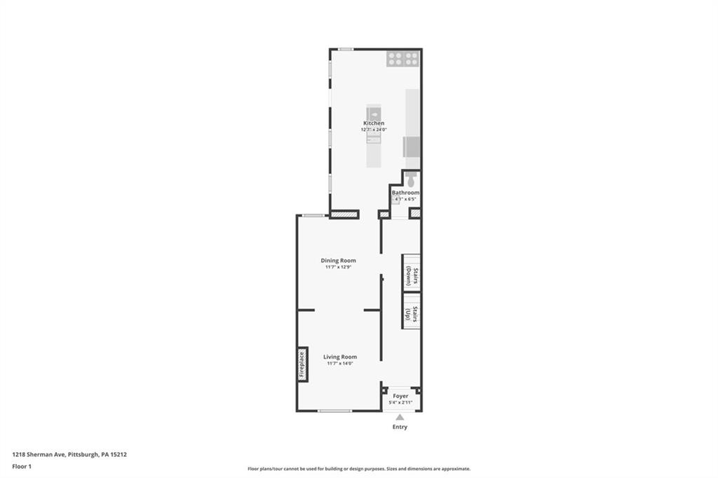 1218 Sherman Avenue Pittsburgh, PA 15212 - Photo 45 of 48 a picture of a room with a white wall