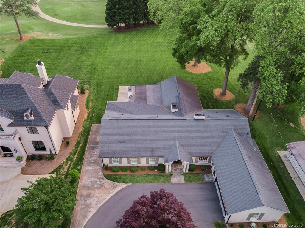 2634 Sharon Road Charlotte, NC 28211 - Photo 45 of 46 an aerial view of a house with garden space and street view