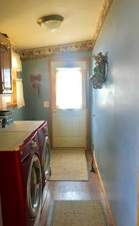 60 Mill Street Rimersburg, PA 16248 - Photo 9 of 17 a utility room with dryer and washer