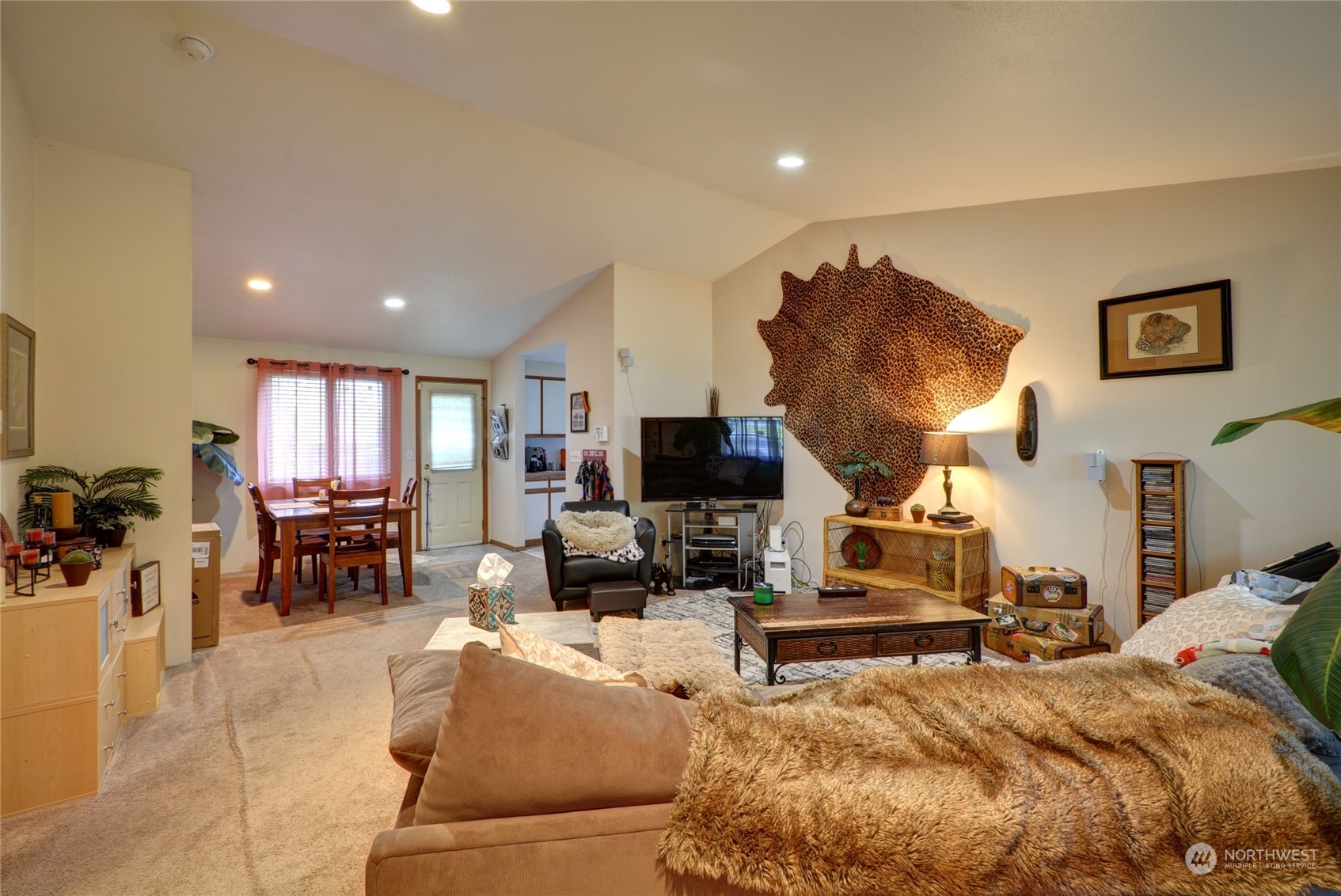 21405 Calhoun Road Monroe, WA 98272 - Photo 11 of 36 a bed room with furniture and a flat screen tv