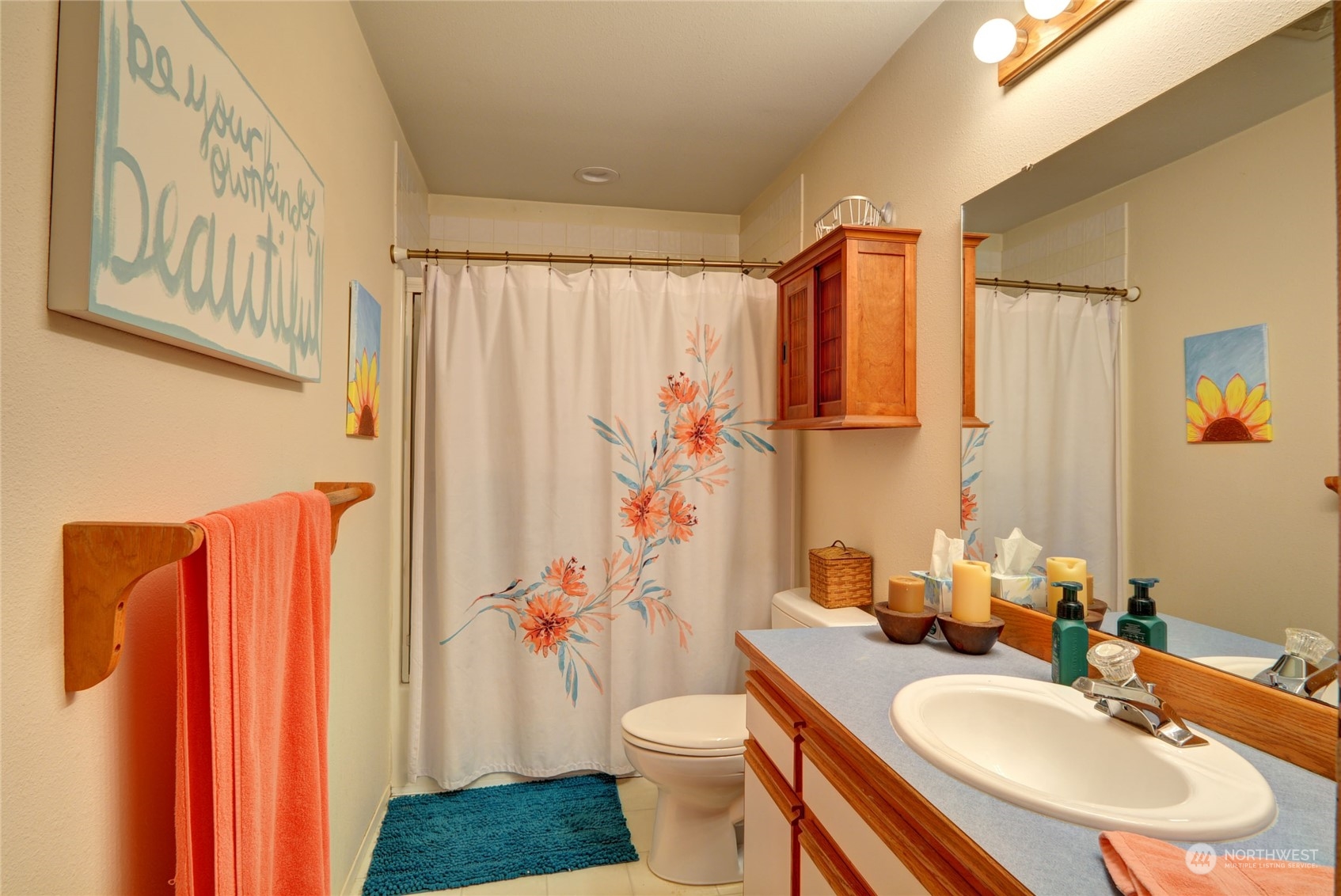 21405 Calhoun Road Monroe, WA 98272 - Photo 19 of 36 a bathroom with a sink toilet and shower