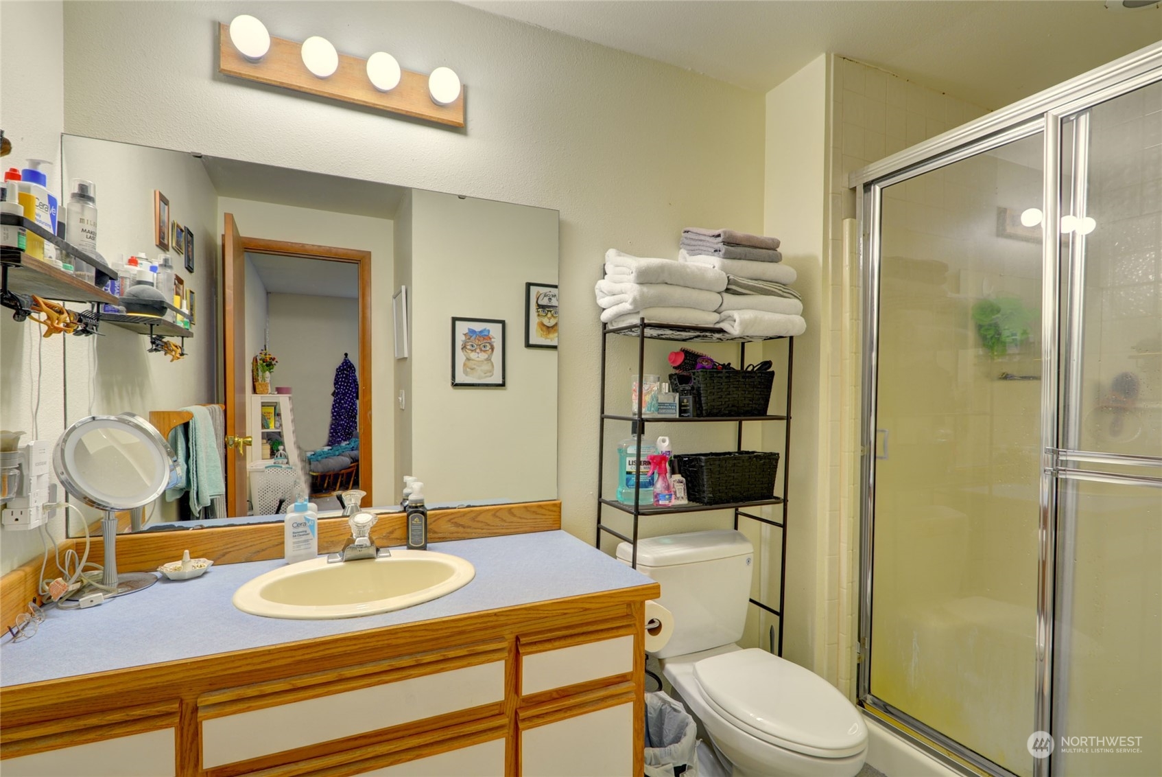 21405 Calhoun Road Monroe, WA 98272 - Photo 31 of 36 a bathroom with a sink a toilet and shower