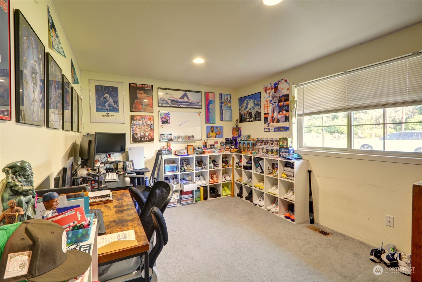 21405 Calhoun Road Monroe, WA 98272 - Photo 32 of 36 a view of a workspace with furniture and a window