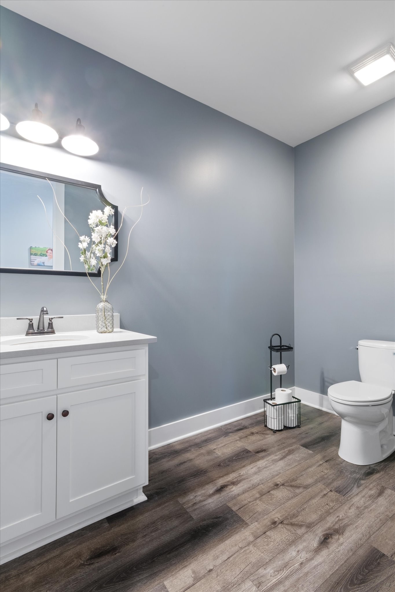 2114 Longview Road Rockvale, TN 37153 - Photo 34 of 48 a bathroom with a sink and a mirror