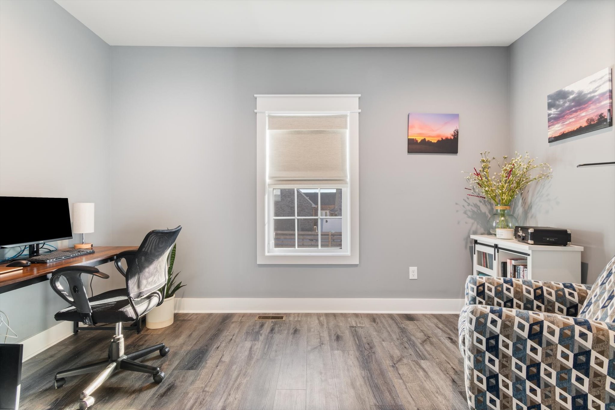 2114 Longview Road Rockvale, TN 37153 - Photo 38 of 48 a workspace with furniture and wooden floor