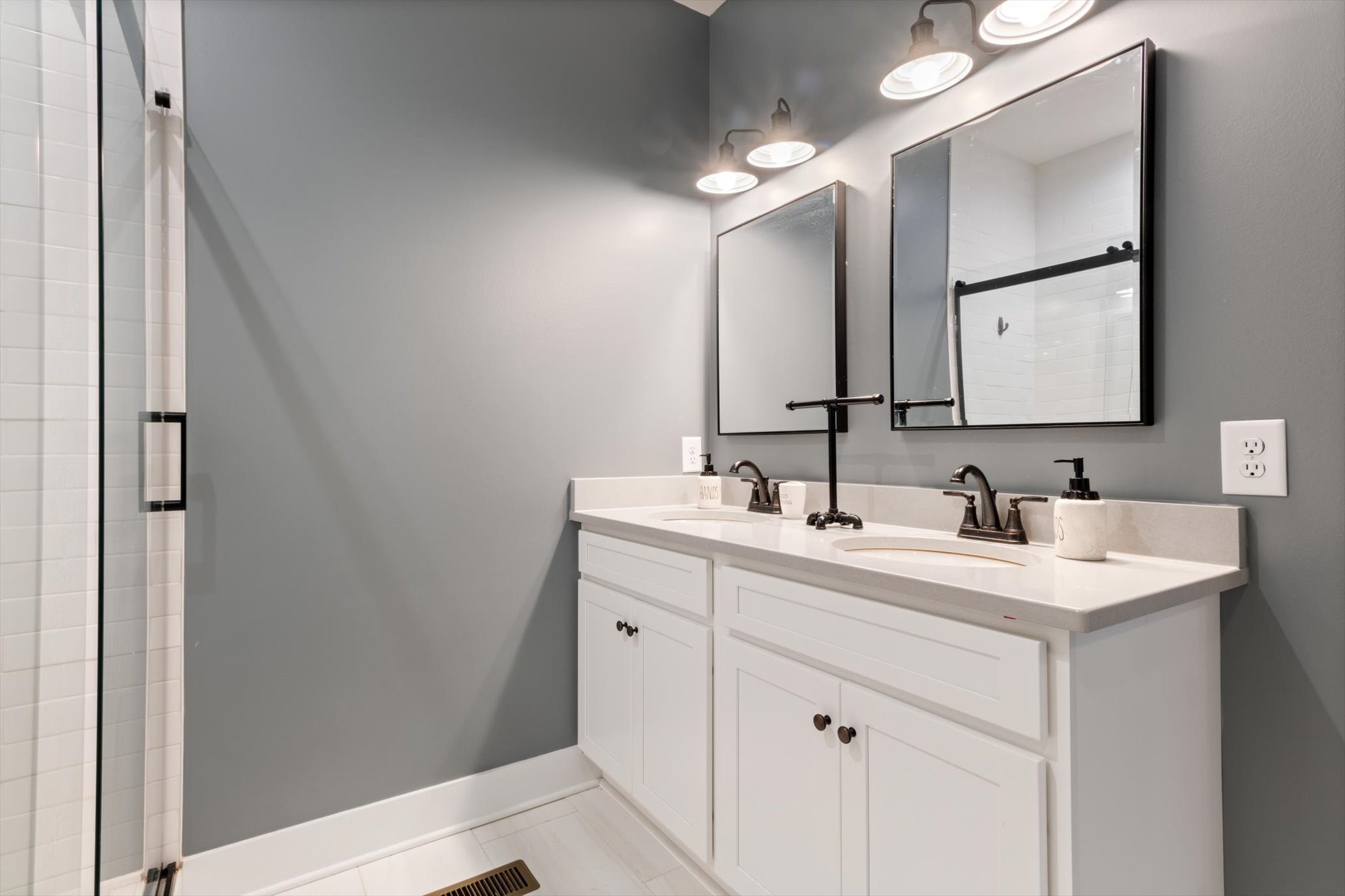 2114 Longview Road Rockvale, TN 37153 - Photo 43 of 48 a bathroom with a sink and a mirror