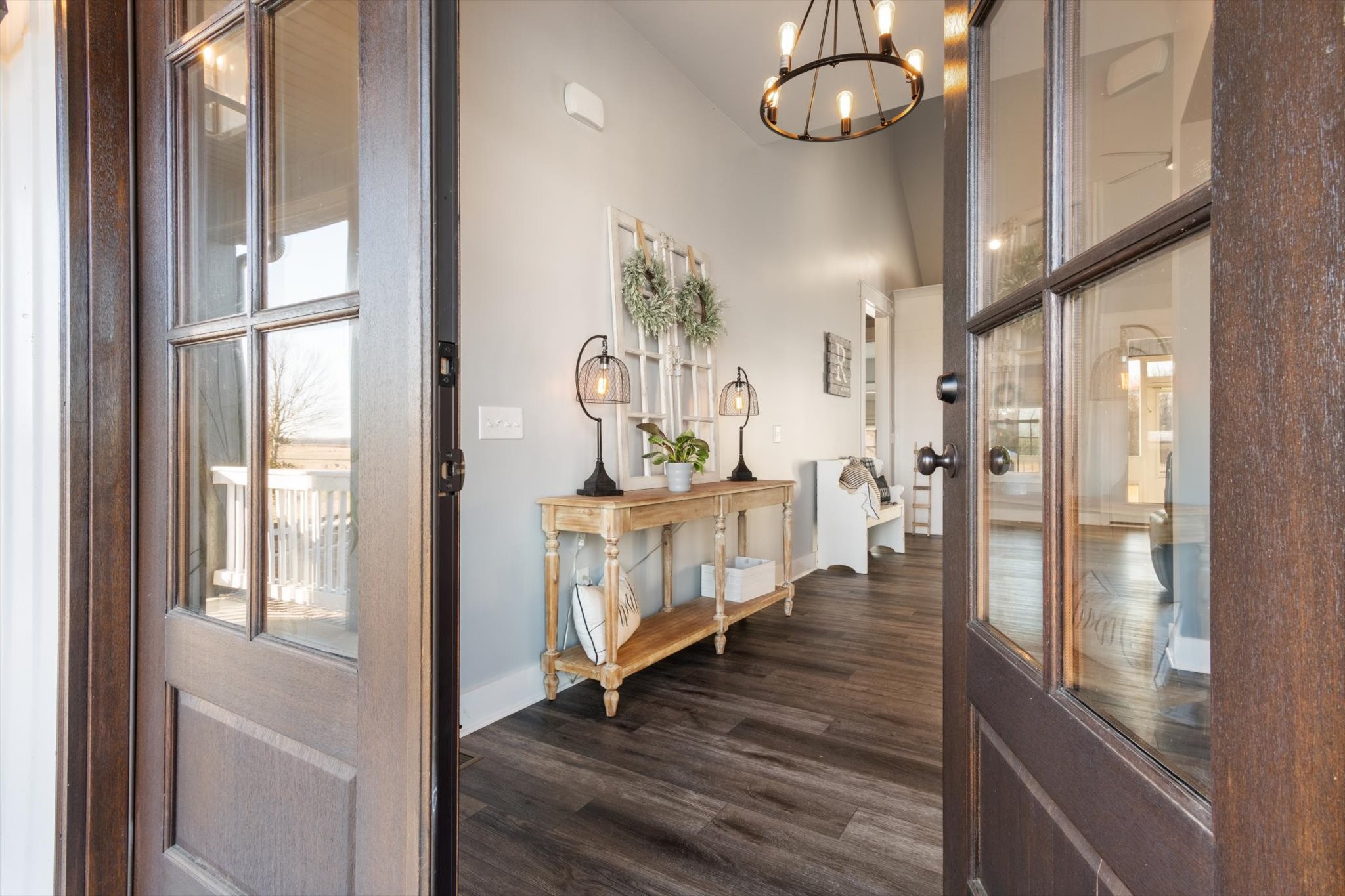 2114 Longview Road Rockvale, TN 37153 - Photo 9 of 48 a view of an entryway with wooden floor