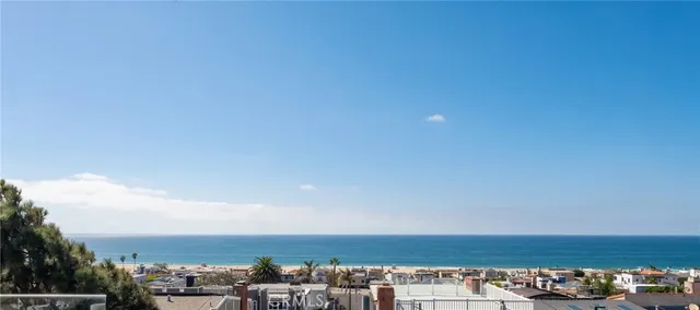 a view of city and ocean