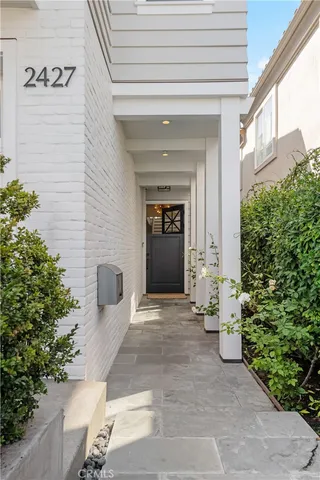a view of a front door of the house