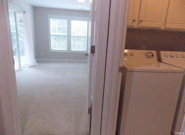 a view of utility room with washer and dryer