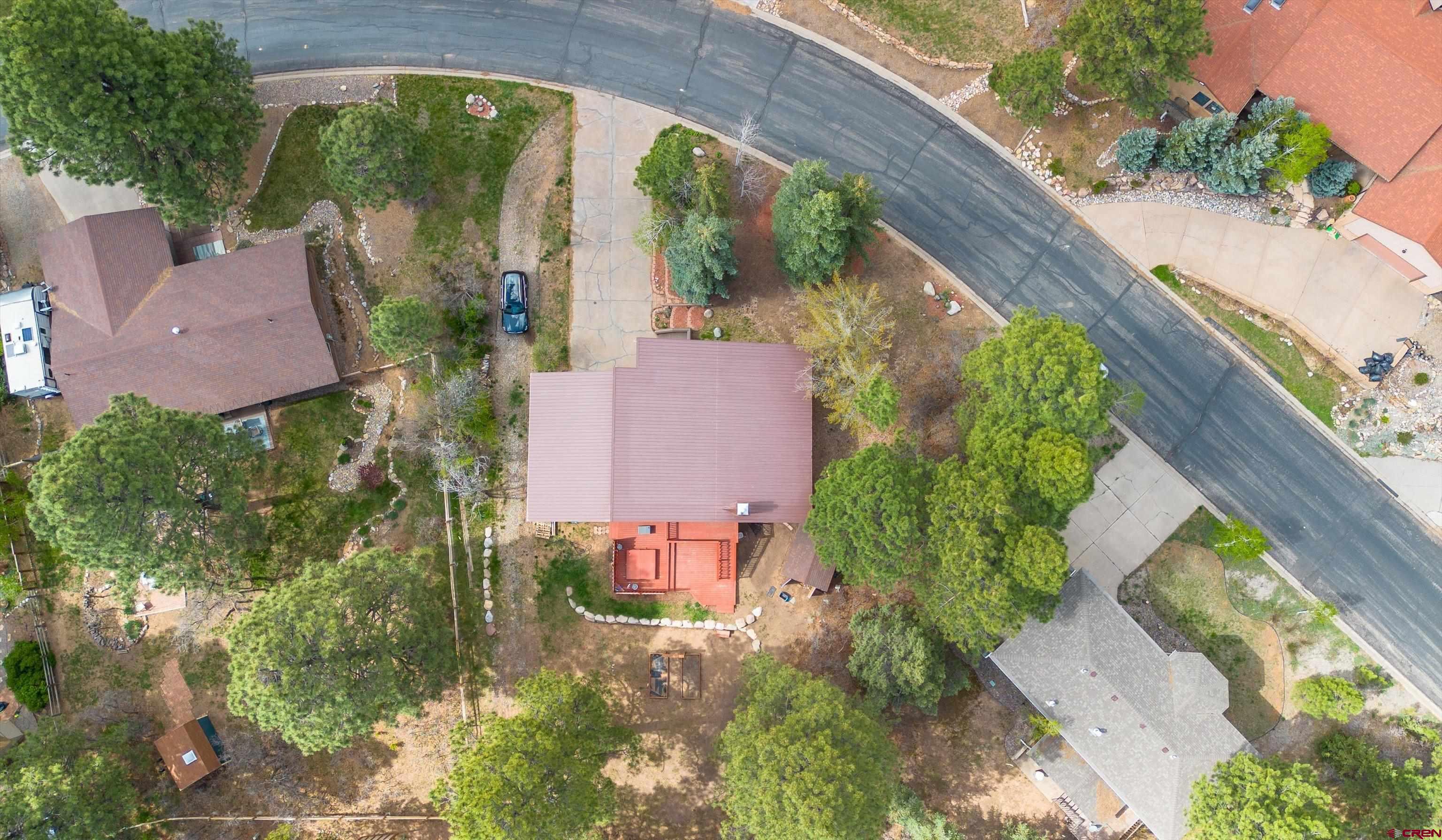 67 Pine Ridge Loop Durango, CO 81301 - Photo 35 of 35 an aerial view of house with yard swimming pool and outdoor seating
