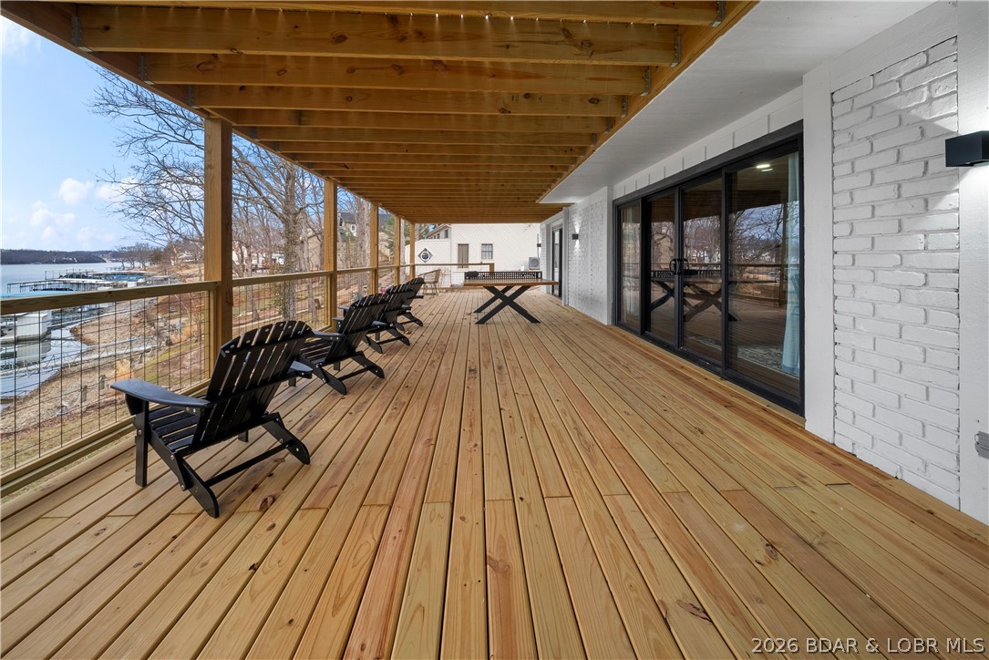 1729 Chimney Point Sunrise Beach, MO 65079 - Photo 55 of 78 Covered Deck on Bottom Level