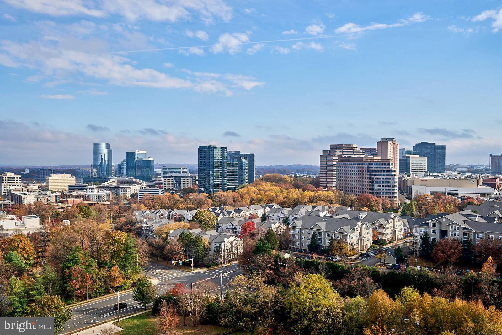 8220 Crestwood Heights Drive, Unit 714 McLean, VA 22102 - Photo 31 of 34 a city view with tall buildings