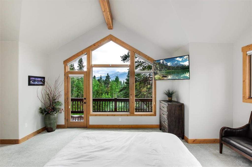 15 Rounds Road Breckenridge, CO 80424 - Photo 17 of 34 a bed room with a bed and a television