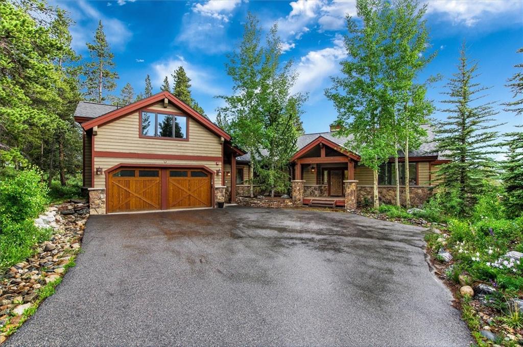 15 Rounds Road Breckenridge, CO 80424 - Photo 5 of 34 a front view of a house with a yard and garage