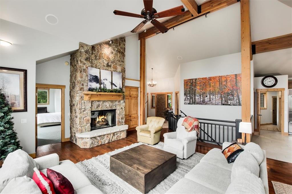 15 Rounds Road Breckenridge, CO 80424 - Photo 7 of 34 a living room with furniture and a fireplace