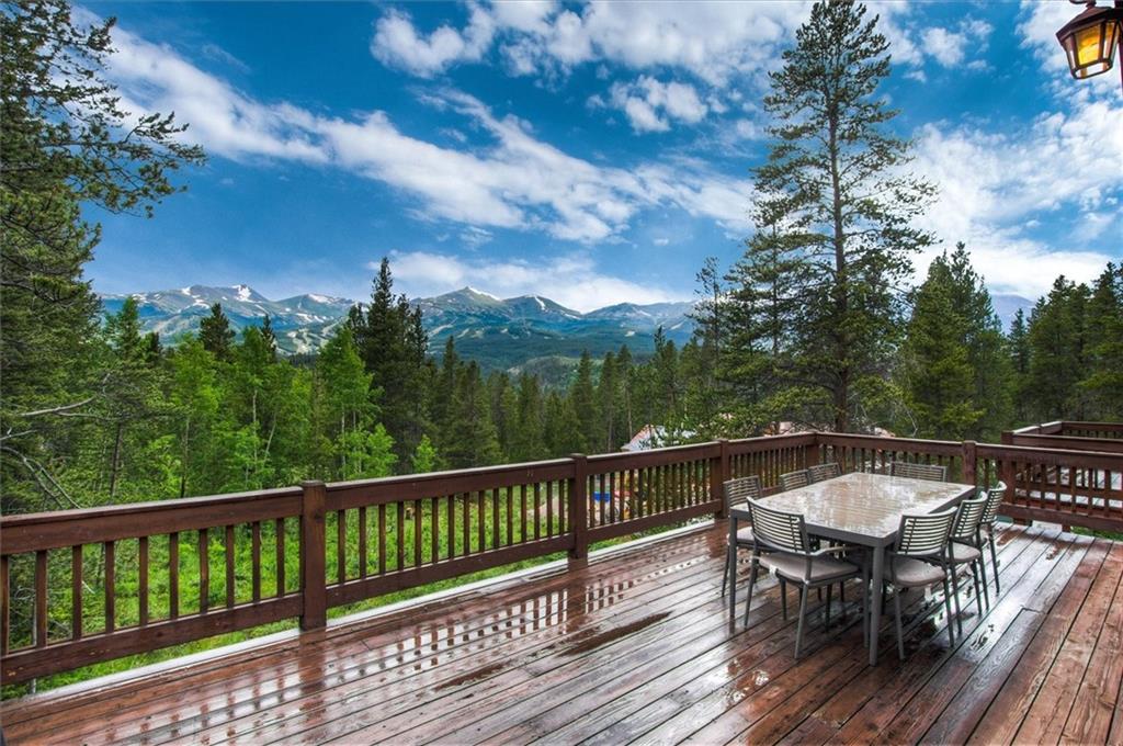 15 Rounds Road Breckenridge, CO 80424 - Photo 10 of 34 a view of a chairs and table on the deck